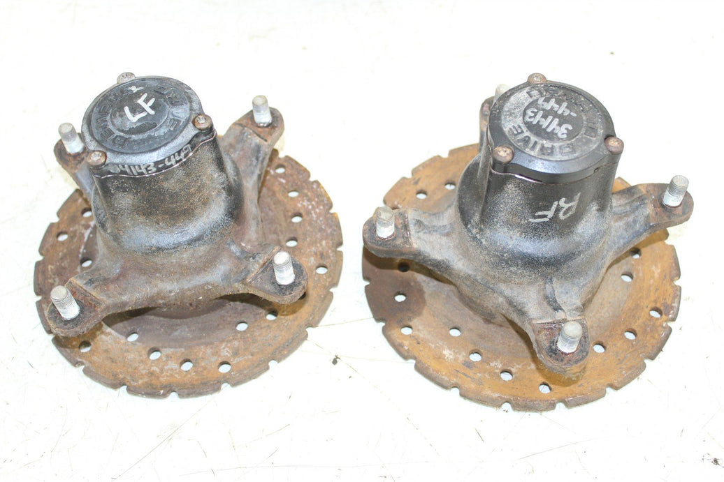 2002 Polaris Magnum 325 4x4 Front Hubs Brake Rotors 34143