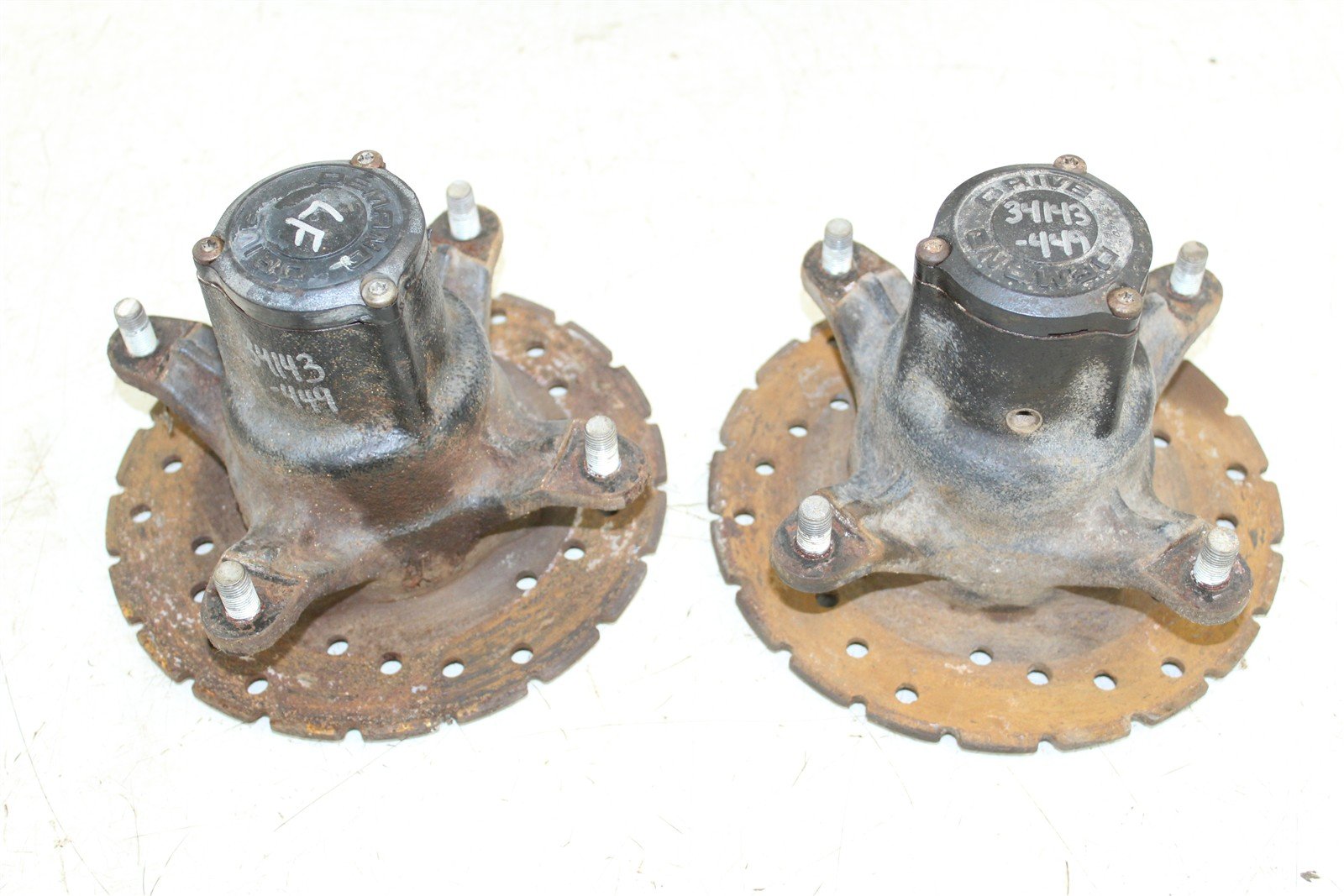 2002 Polaris Magnum 325 4x4 Front Hubs Brake Rotors 34143