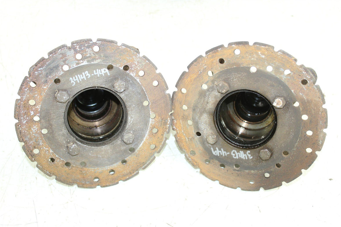 2002 Polaris Magnum 325 4x4 Front Hubs Brake Rotors 34143