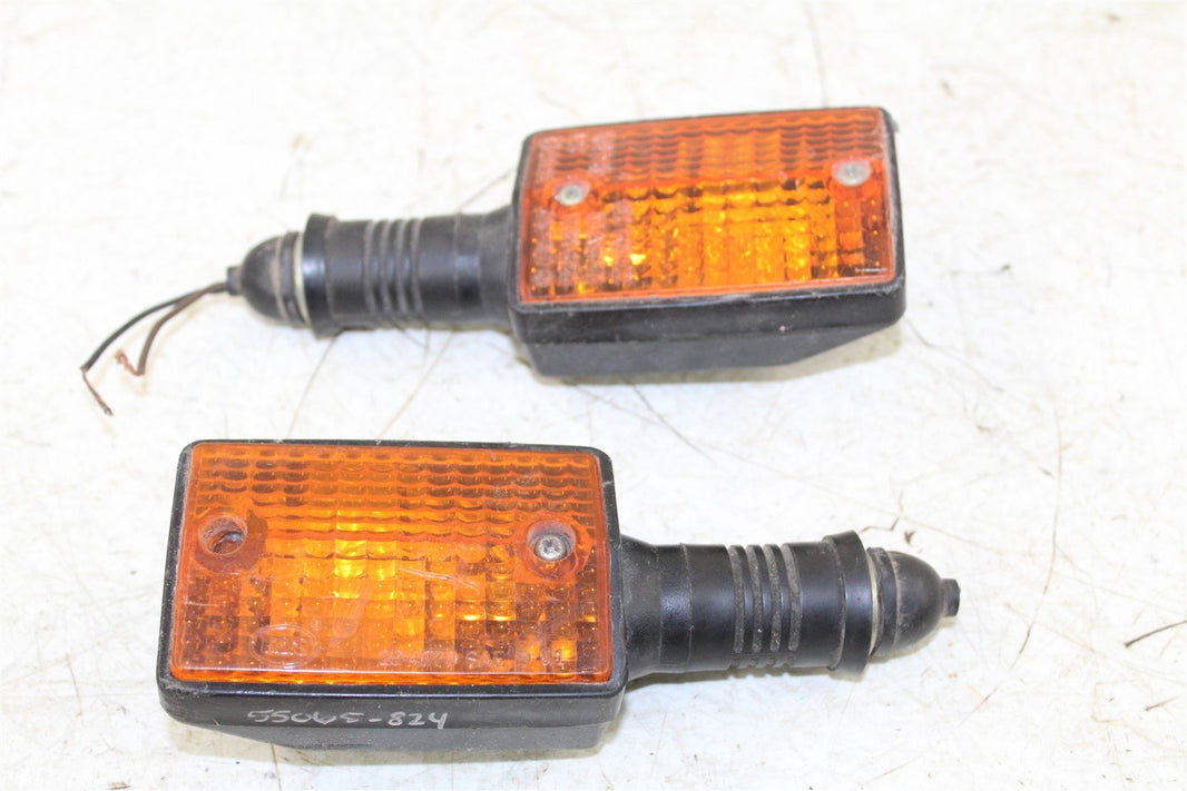 1985 Yamaha XT 600 Rear Turn Signals Directionals Indicator Light Set 55065