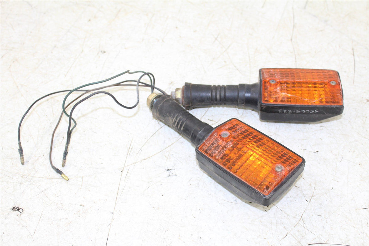 1985 Yamaha XT 600 Front Turn Signals Directionals Indicator Light Set 55065