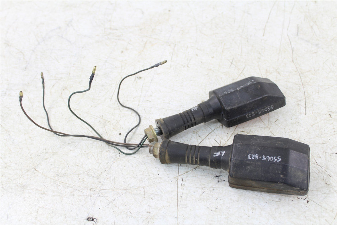1985 Yamaha XT 600 Front Turn Signals Directionals Indicator Light Set 55065