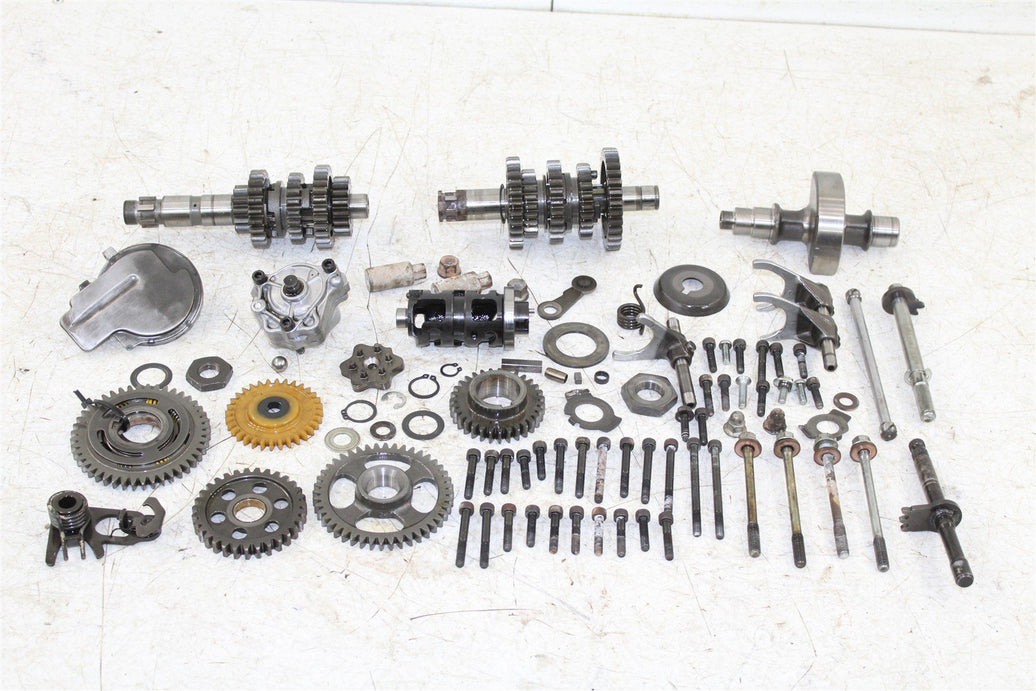 1985 Yamaha XT 600 Transmission Gears Shaft Shift Forks Drum Oil Pump 55065