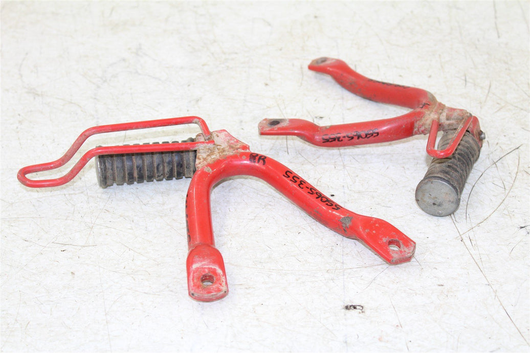 1985 Yamaha XT 600 Passenger Foot Rest Pegs Set 55065