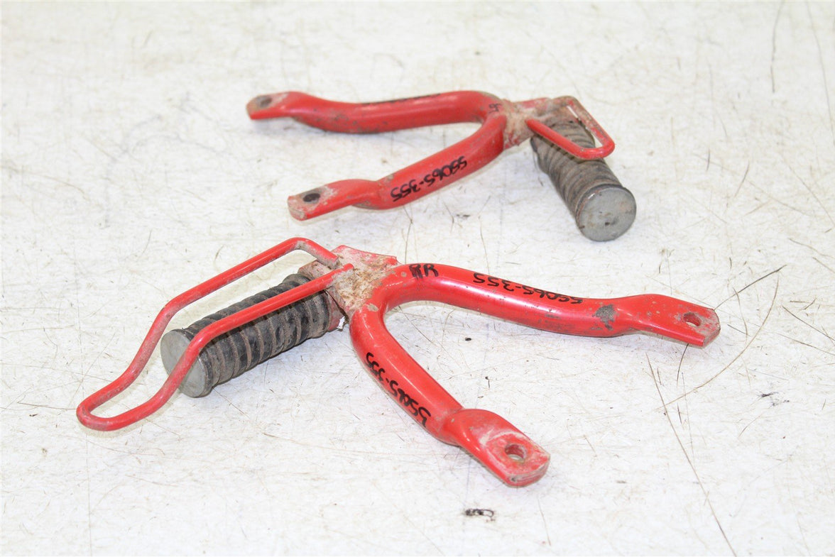 1985 Yamaha XT 600 Passenger Foot Rest Pegs Set 55065