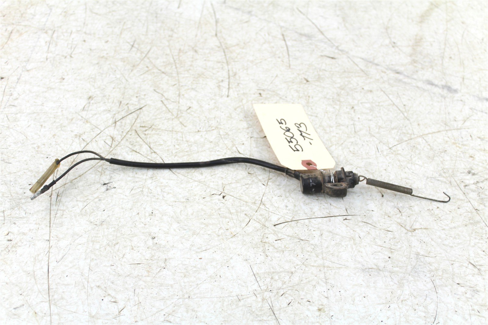 1985 Yamaha XT 600 Rear Brake Light Switch Taillight Sensor 55065