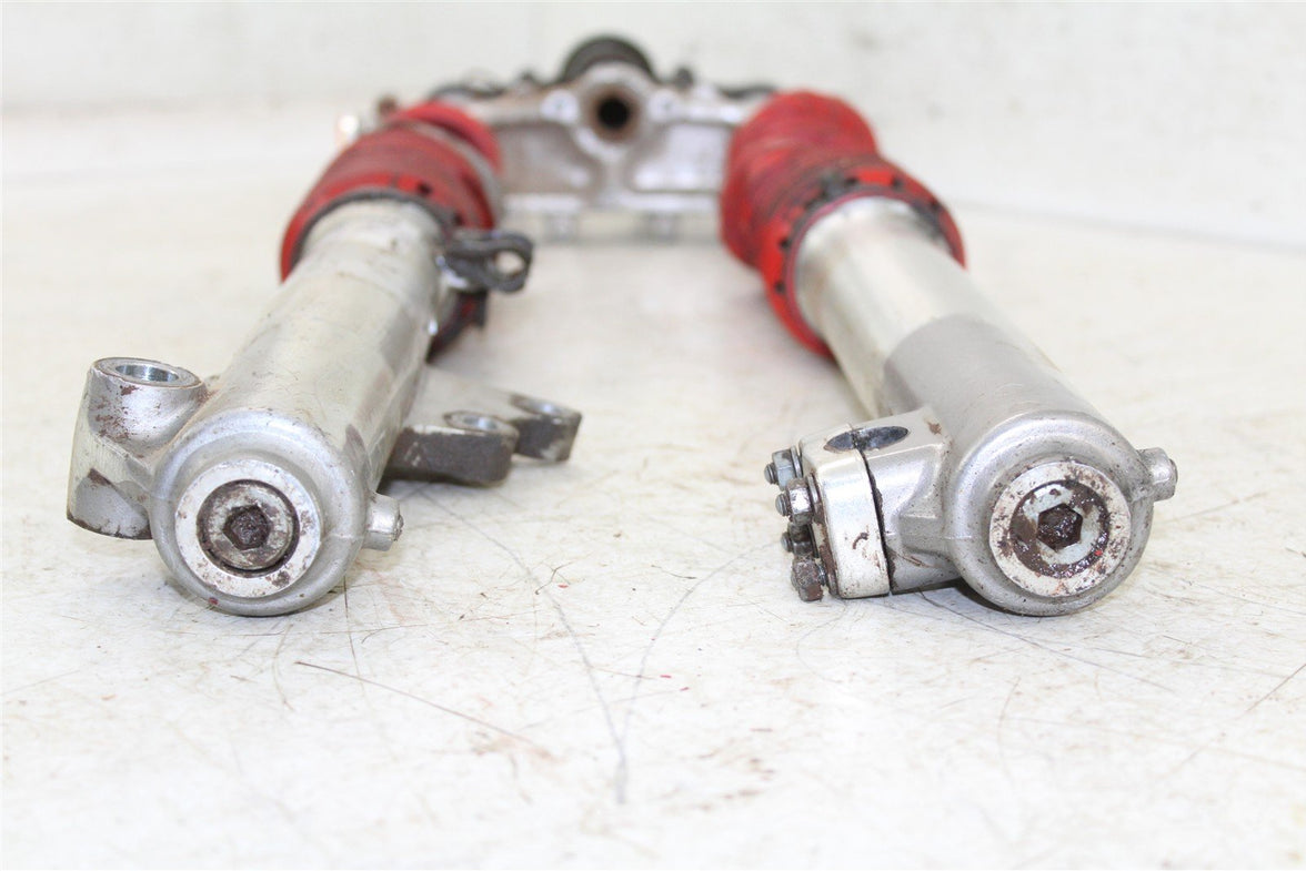 1985 Yamaha XT 600 Fork Tubes Front Suspension Triple Clamps 55065