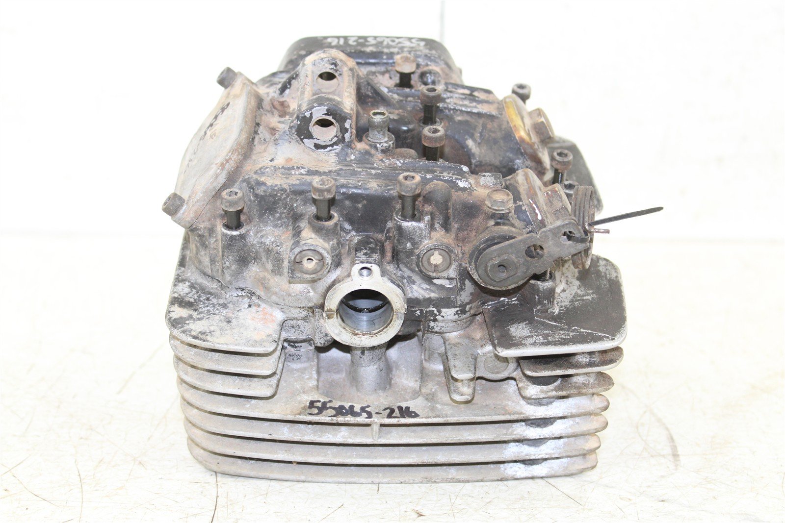 1985 Yamaha XT 600 Cylinder Head w/ Rocker Arms Valve Cover 55065
