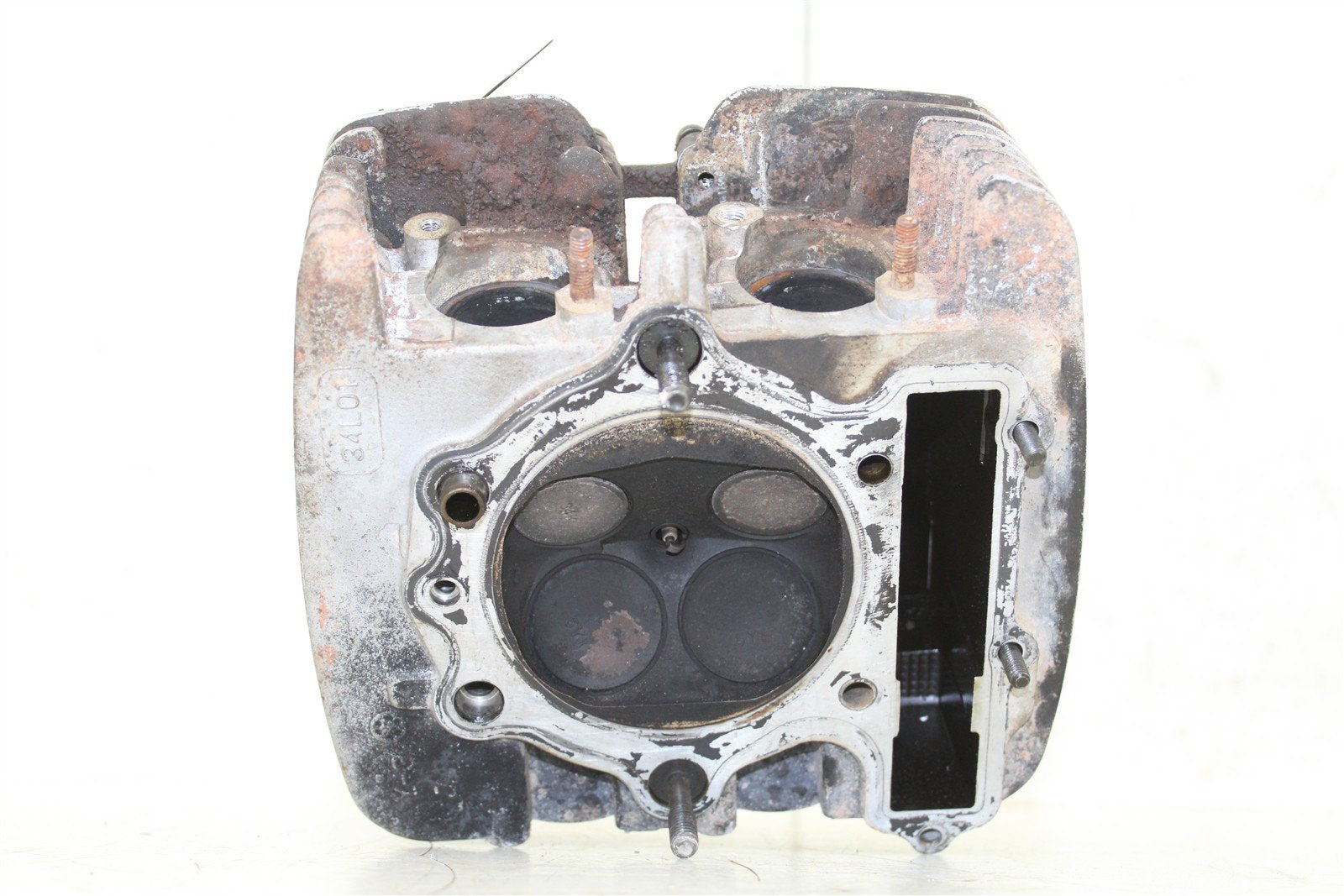 1985 Yamaha XT 600 Cylinder Head w/ Rocker Arms Valve Cover 55065