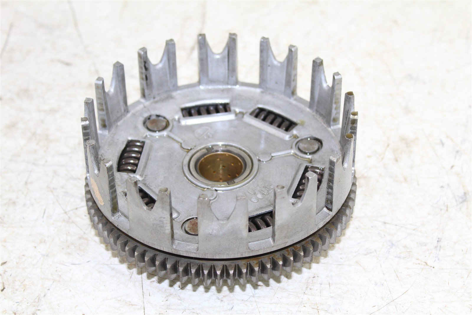 1985 Yamaha XT 600 Clutch Basket Inner Hub Pressure Plate 55065