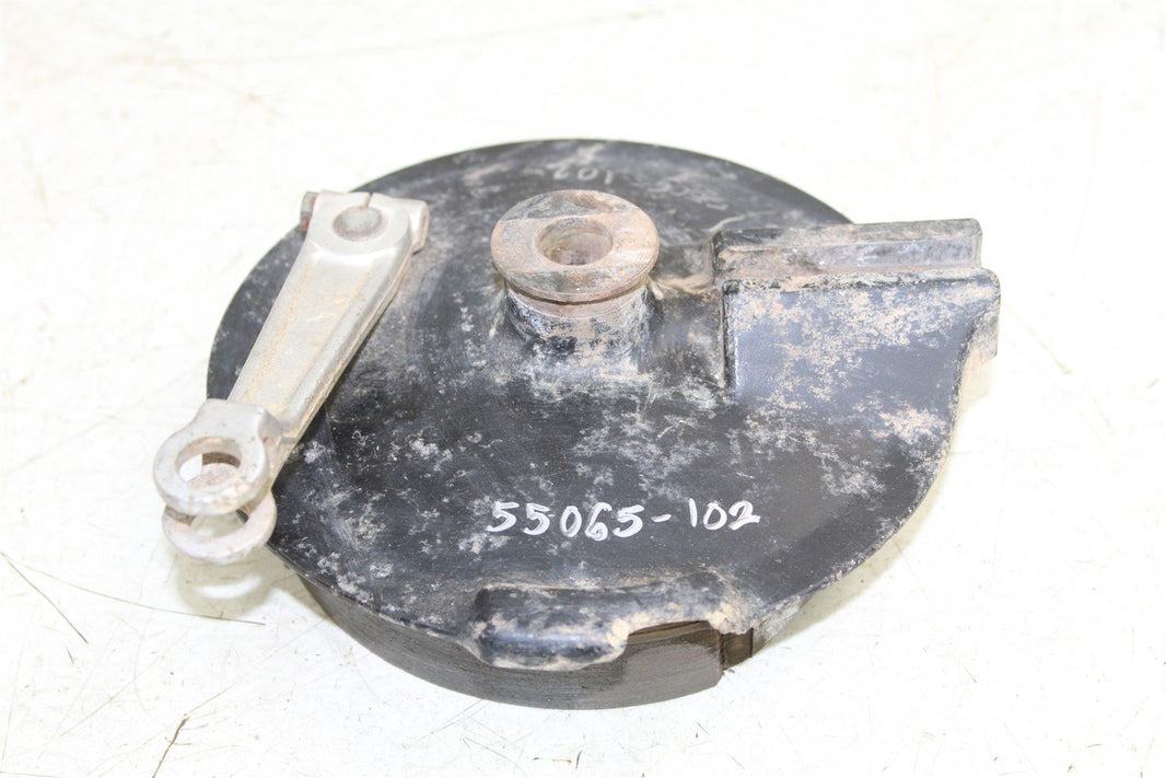 1985 Yamaha XT 600 Rear Brake Drum Plate Panel Shoes Mount 55065