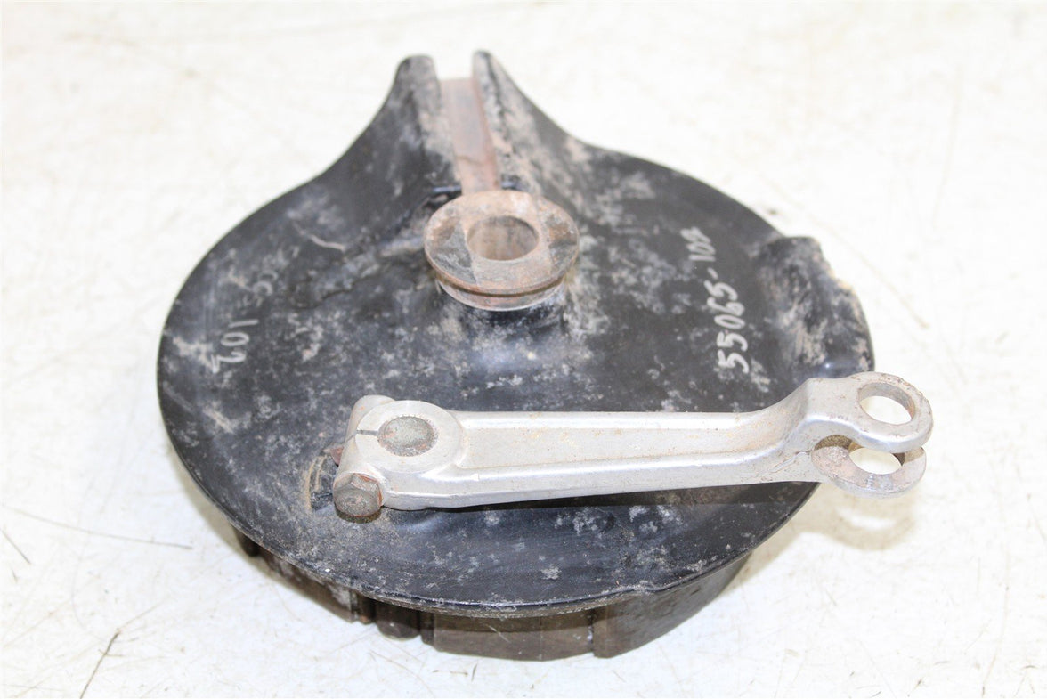 1985 Yamaha XT 600 Rear Brake Drum Plate Panel Shoes Mount 55065