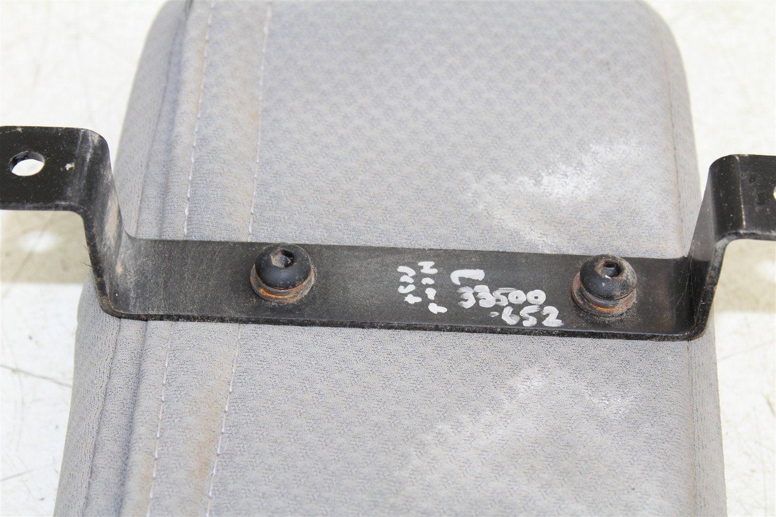2007 Kubota RTV 1100 Seat Head Rest Driver 33500
