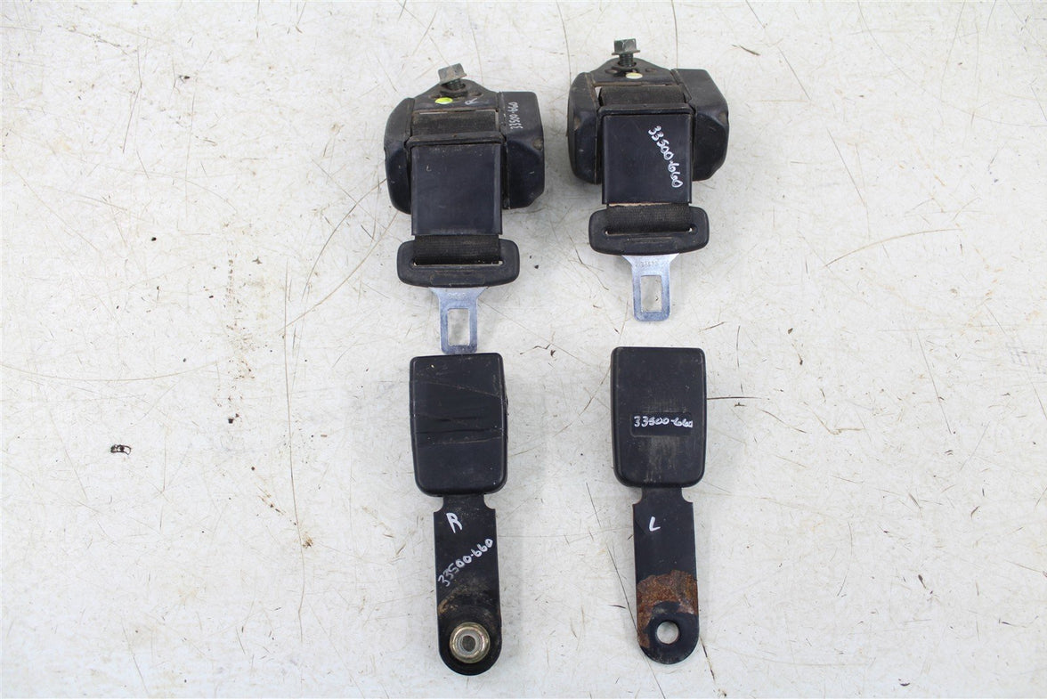 2007 Kubota RTV 1100 Seat Belts w/ Buckles Driver Passenger 33500