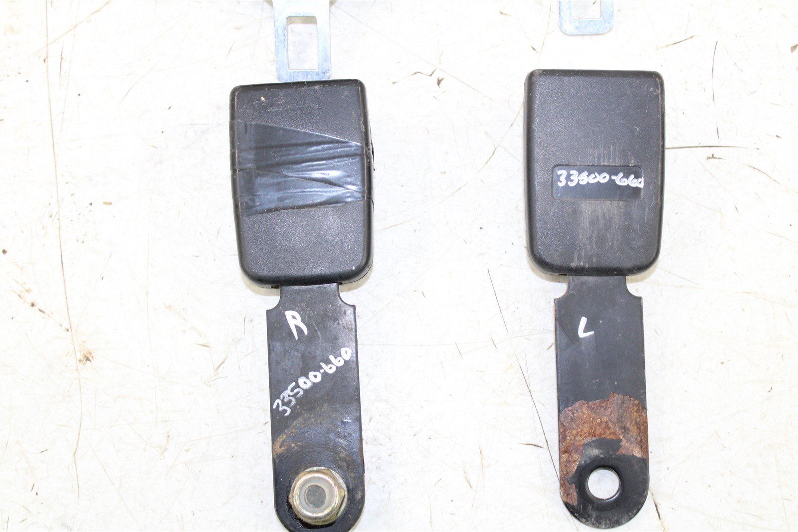 2007 Kubota RTV 1100 Seat Belts w/ Buckles Driver Passenger 33500