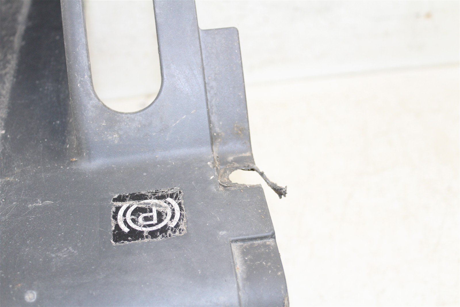 2007 Kubota RTV 1100 Center Upper Cover Plastic Behind Seat 33500