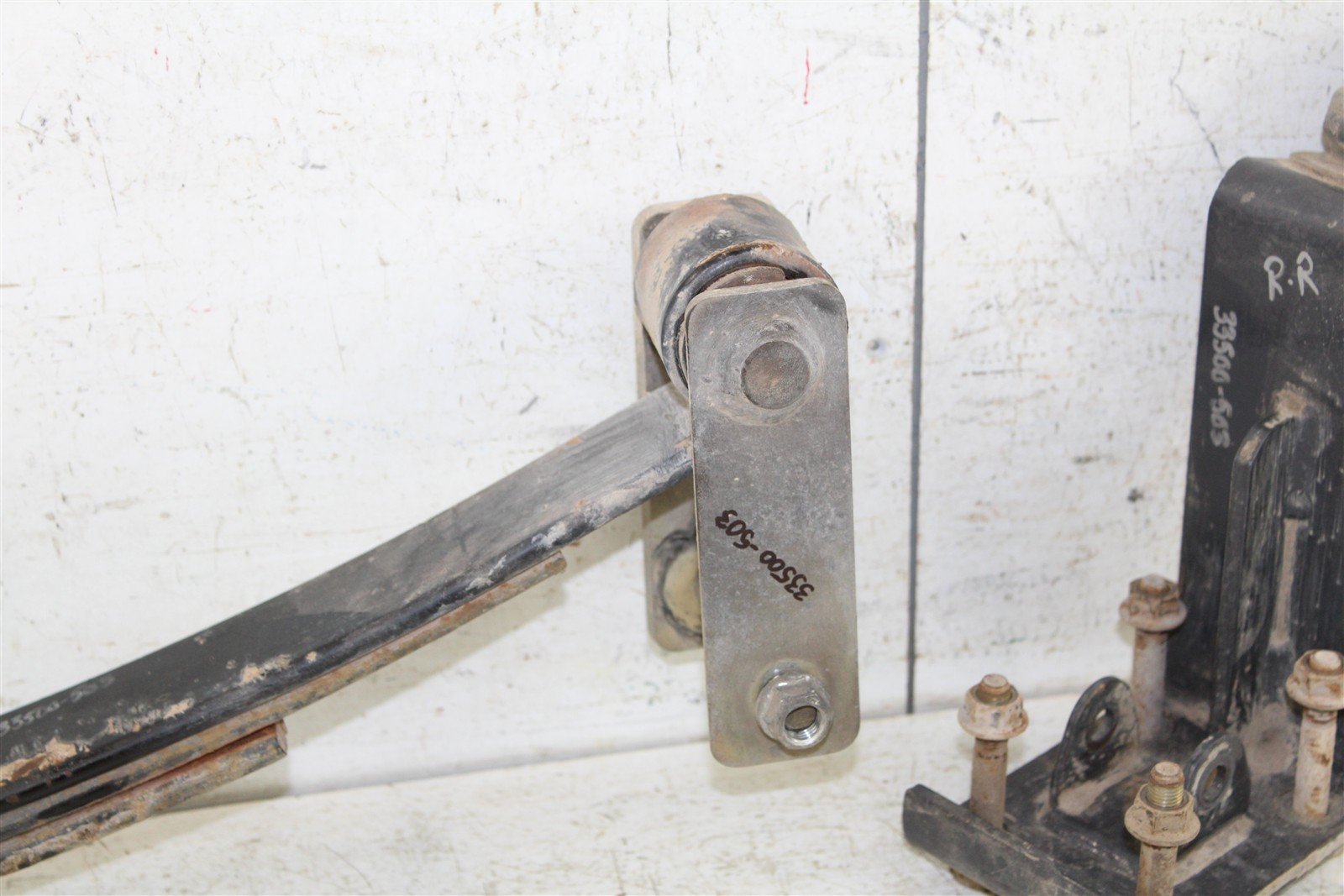 2007 Kubota RTV 1100 Rear Right Leaf Spring w/ Bump Stop Absorber 33500