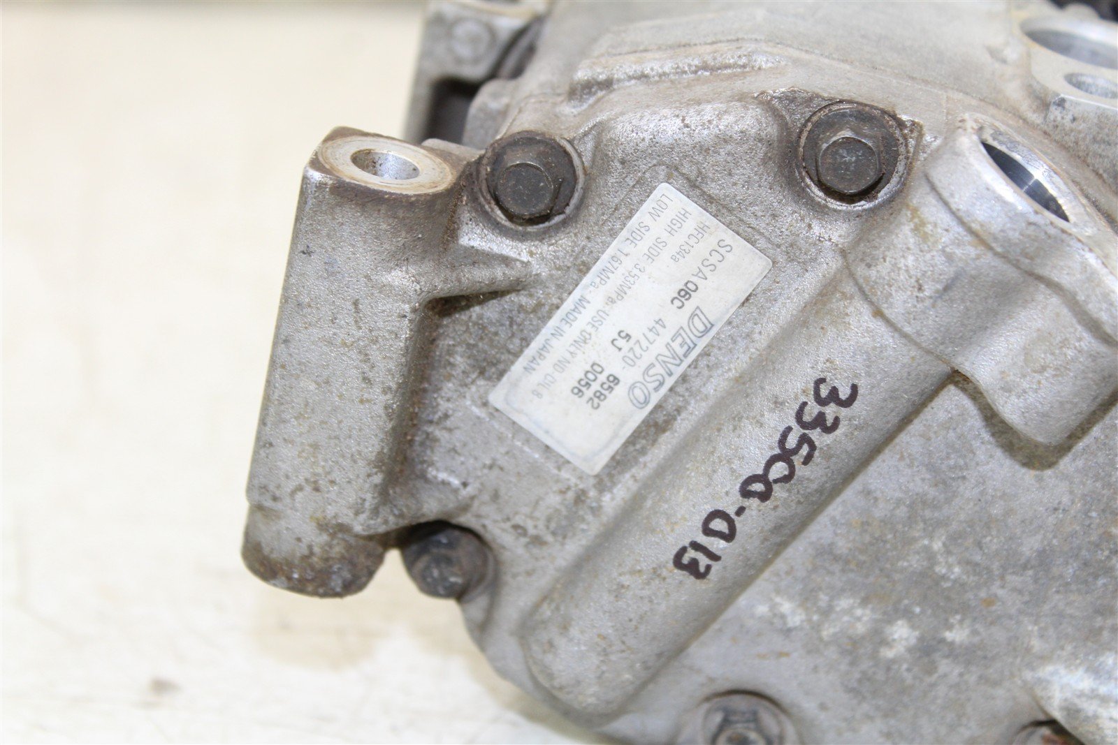 2007 Kubota RTV 1100 Air Conditioning AC Compressor & Clutch 33500