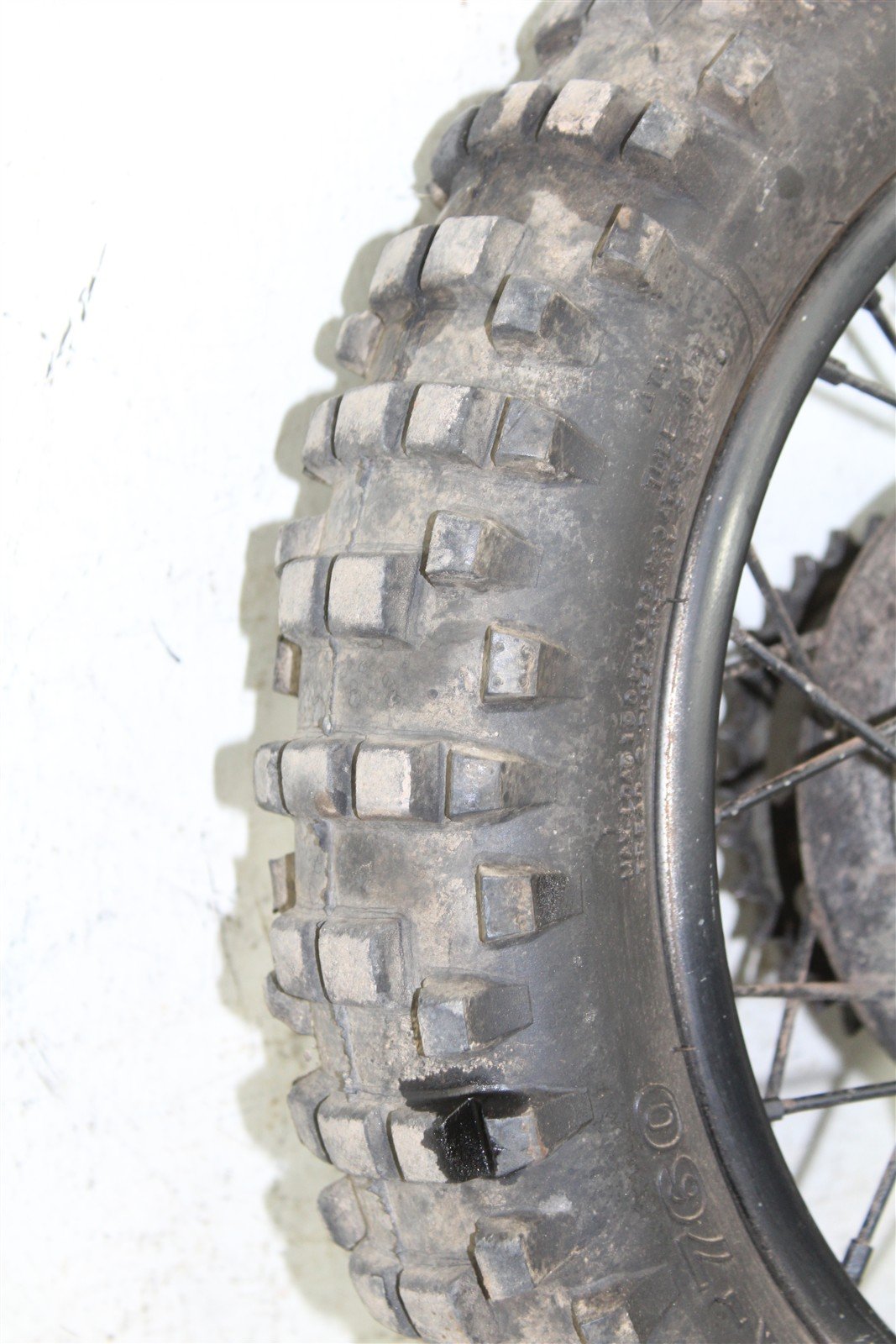 1996 Yamaha PW 80 Rear Wheel Rim Hub 55066