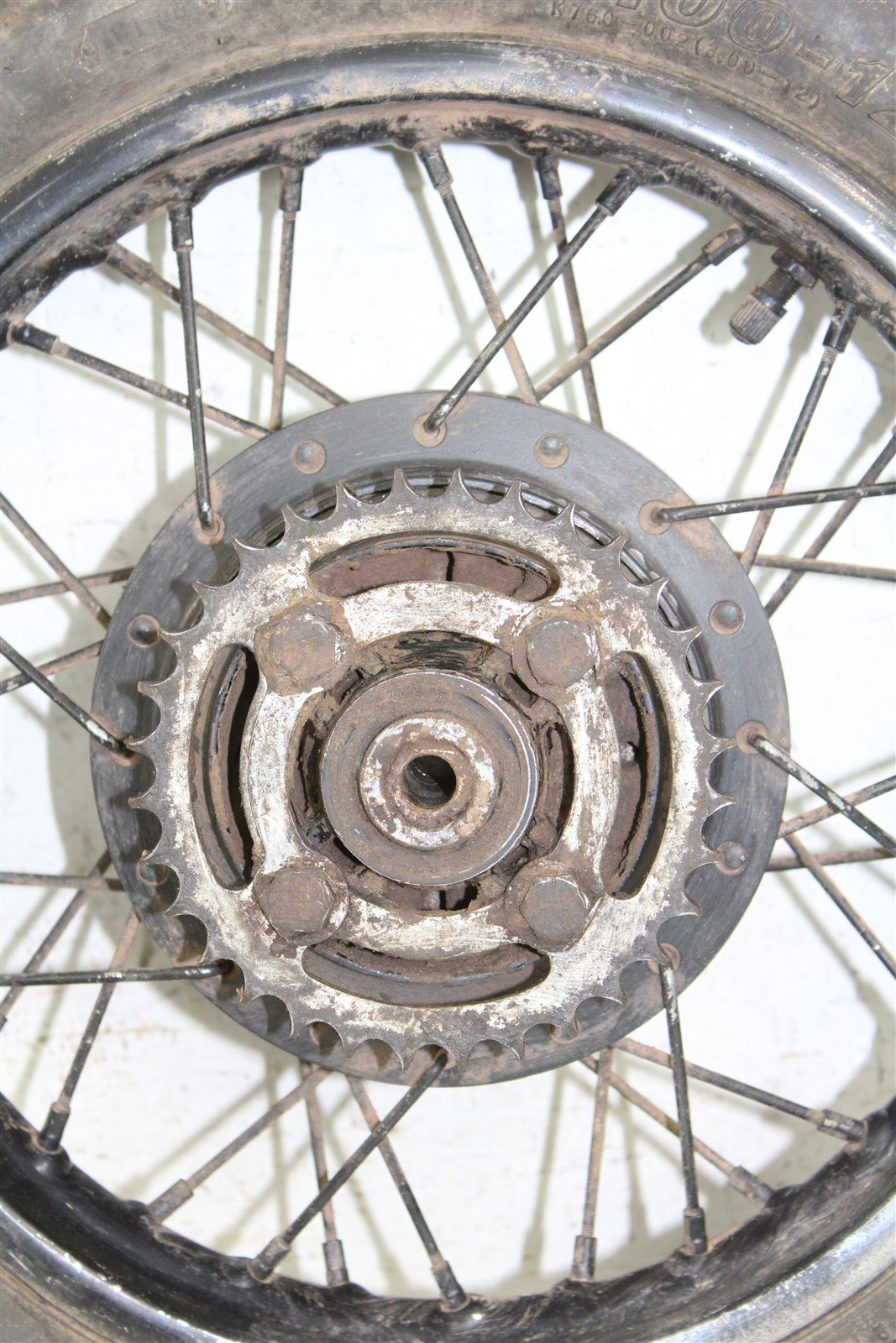 1996 Yamaha PW 80 Rear Wheel Rim Hub 55066