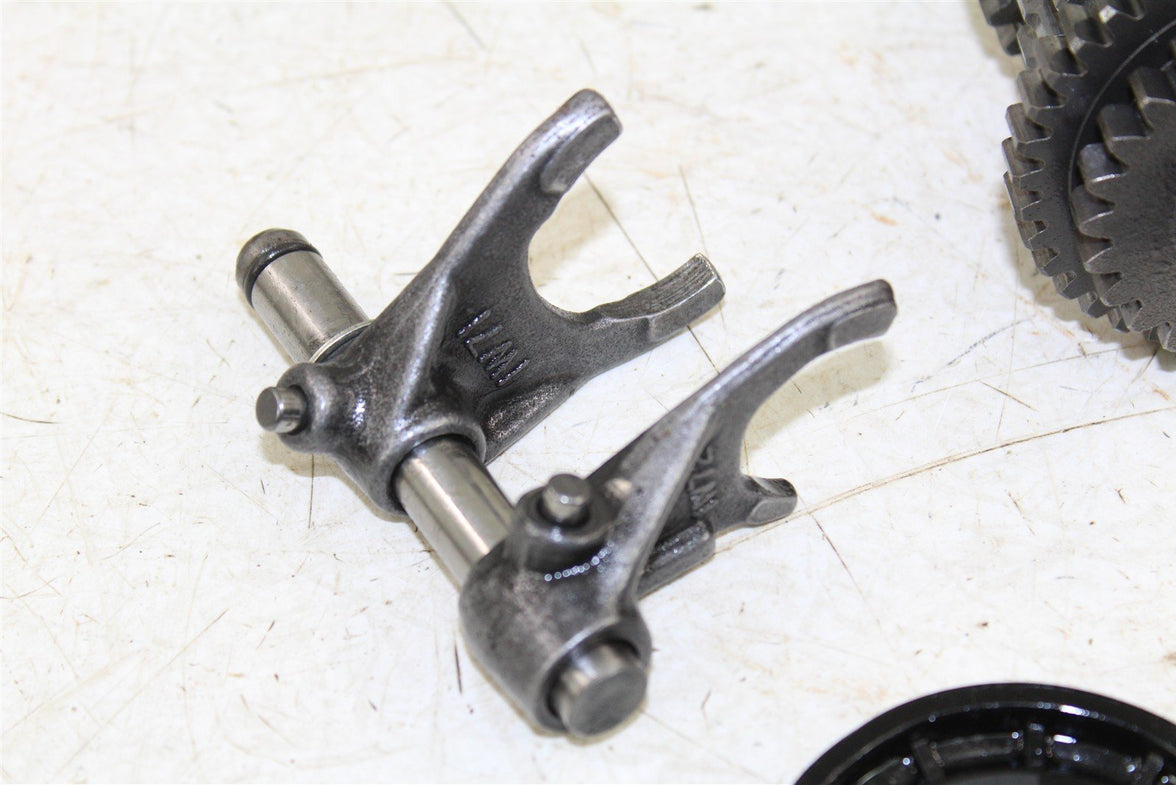 1996 Yamaha PW 80 Transmission Gears Shaft Shift Drum 55066
