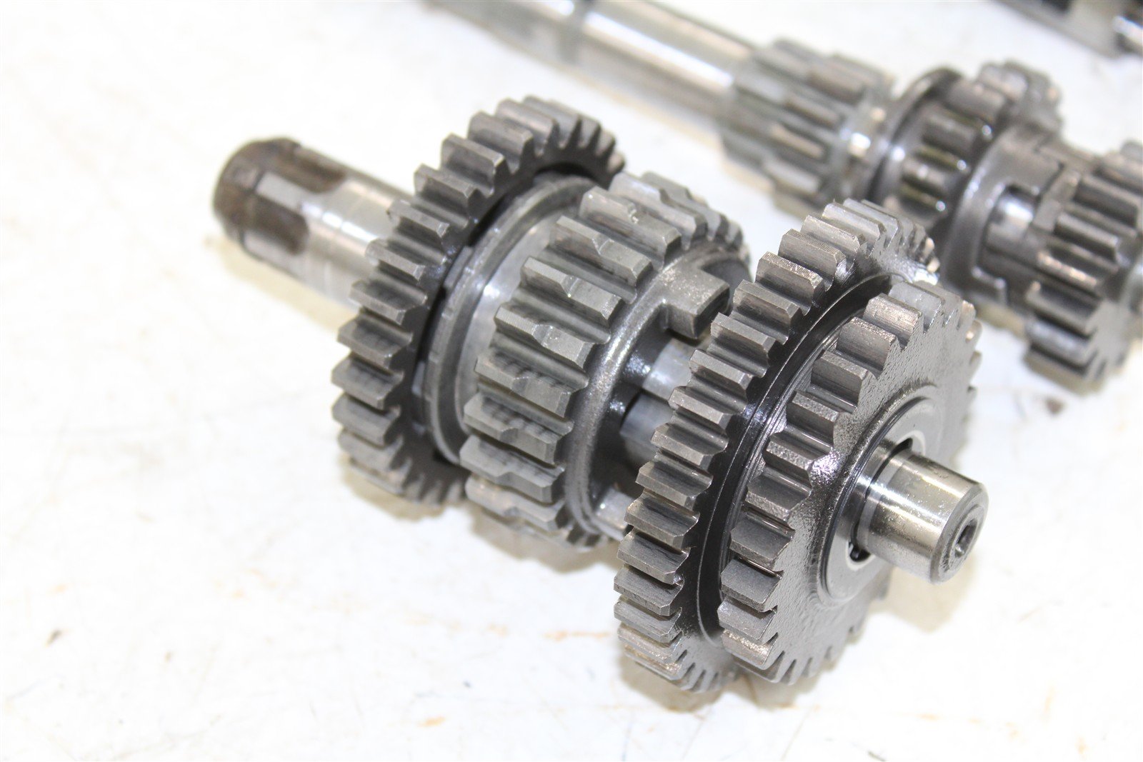1996 Yamaha PW 80 Transmission Gears Shaft Shift Drum 55066