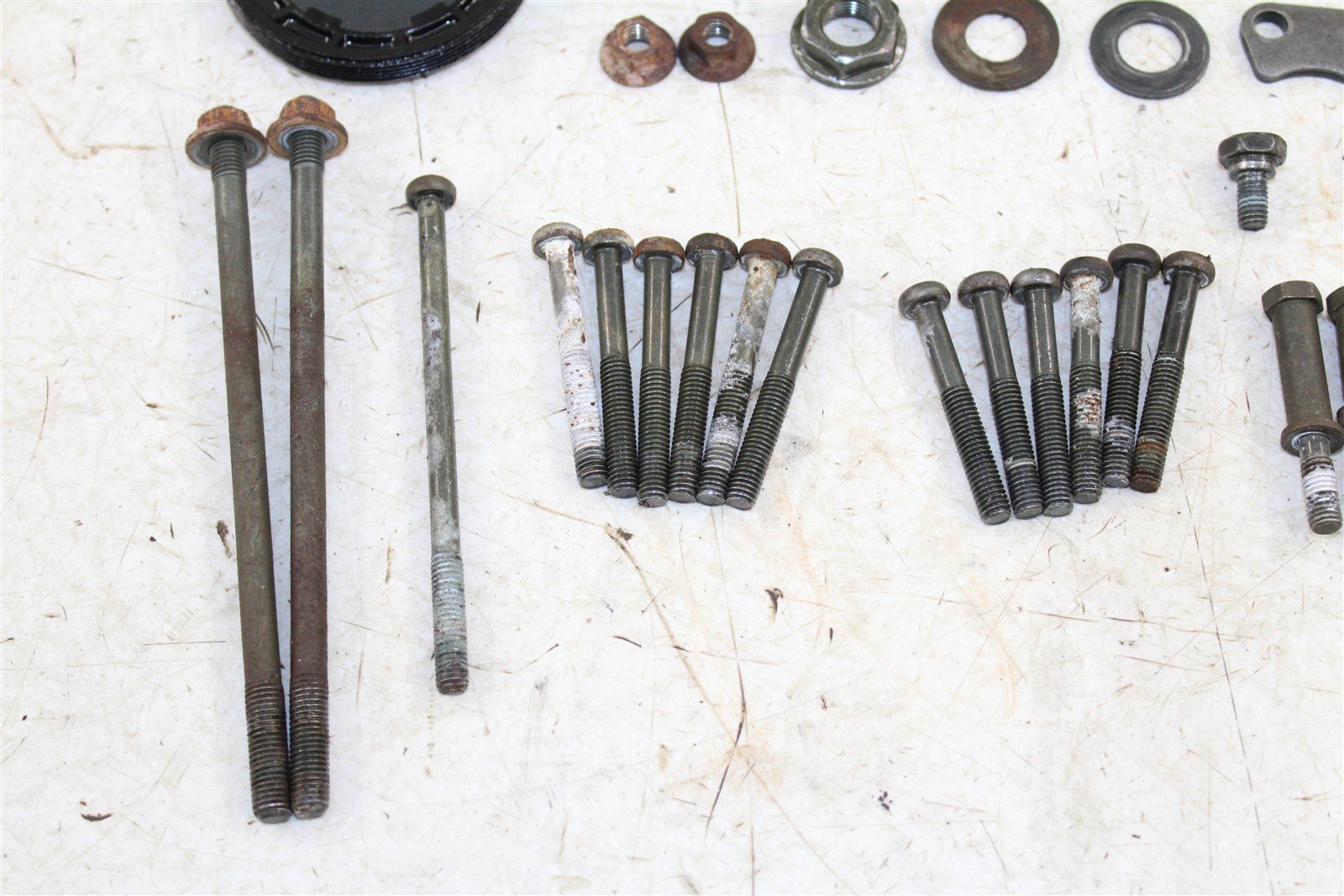 1996 Yamaha PW 80 Transmission Gears Shaft Shift Drum 55066