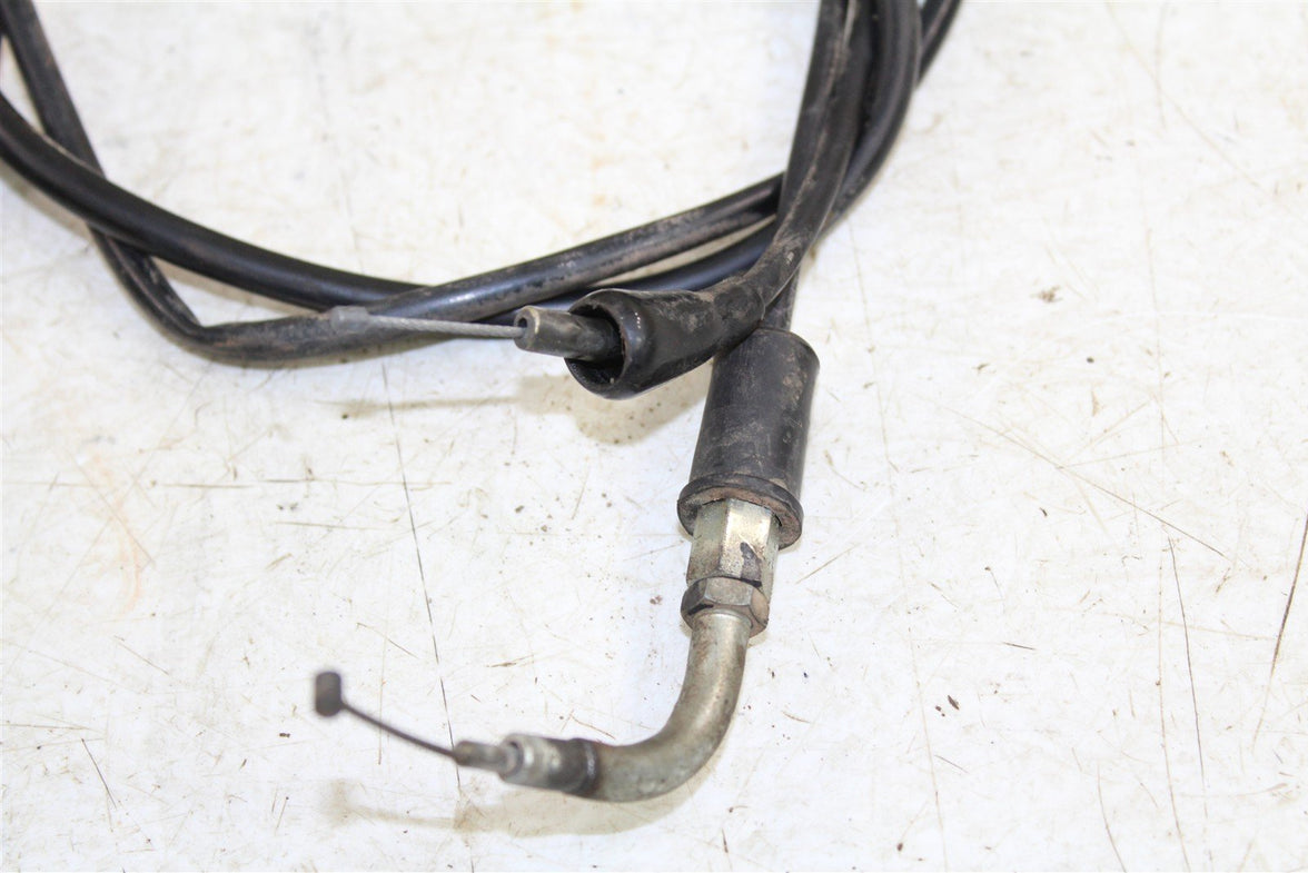 1996 Yamaha PW 80 Throttle Housing Tube w/ Cable Right Handle Switch 55066