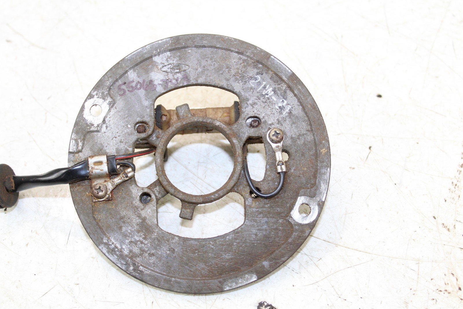 1996 Yamaha PW 80 Stator Plate Magneto Coil 55066