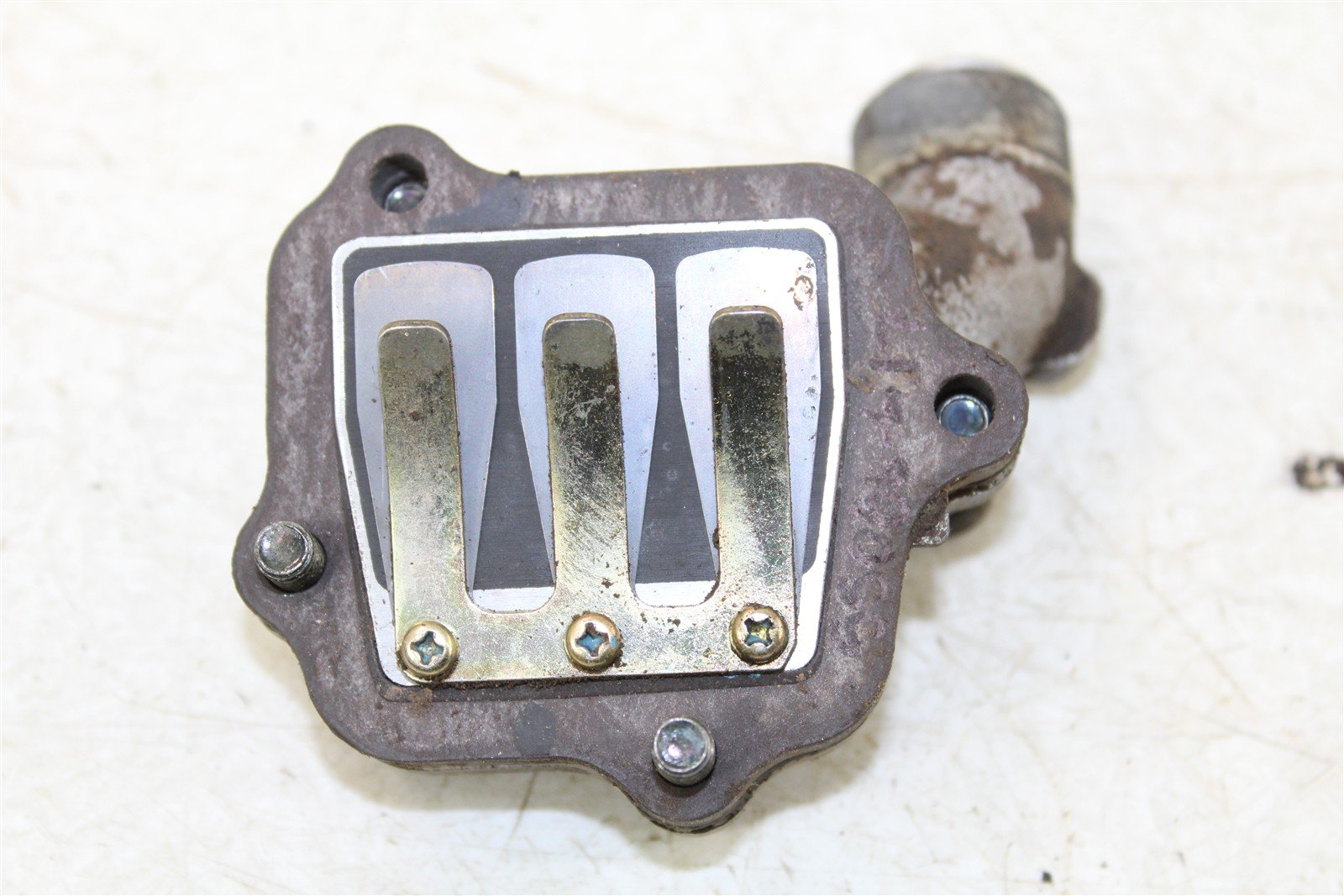 1996 Yamaha PW 80 Reed Cage Block w/ Intake Manifold 55066