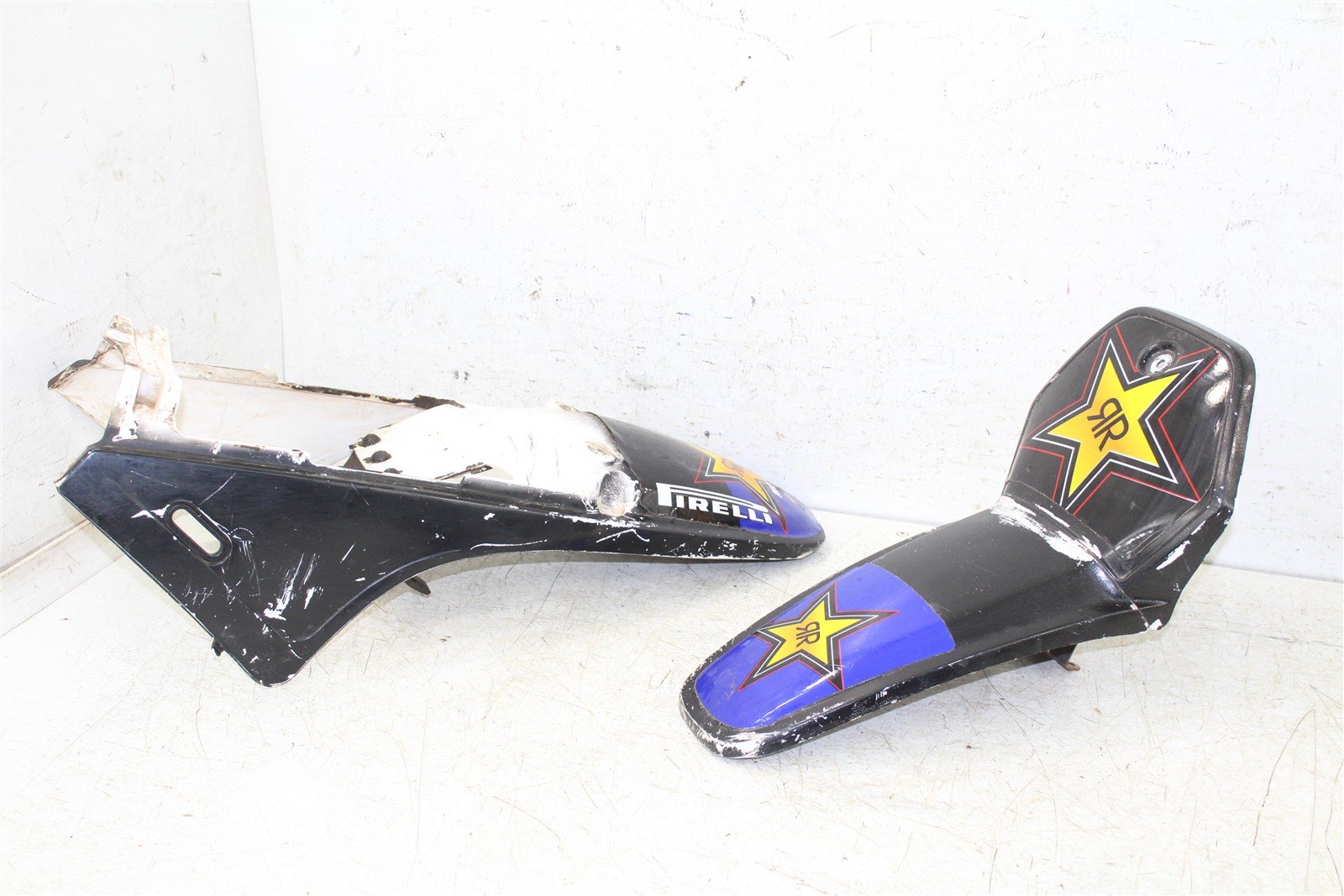 1996 Yamaha PW 80 Front Rear Fenders Plastics 55066
