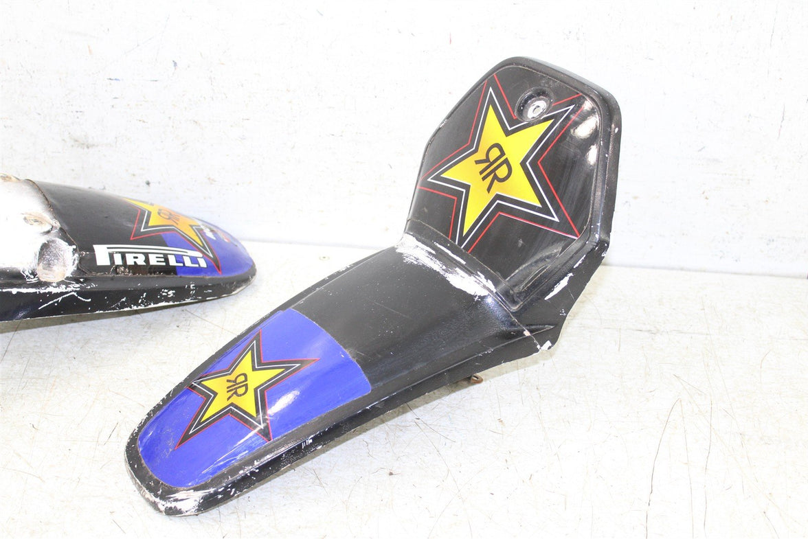 1996 Yamaha PW 80 Front Rear Fenders Plastics 55066