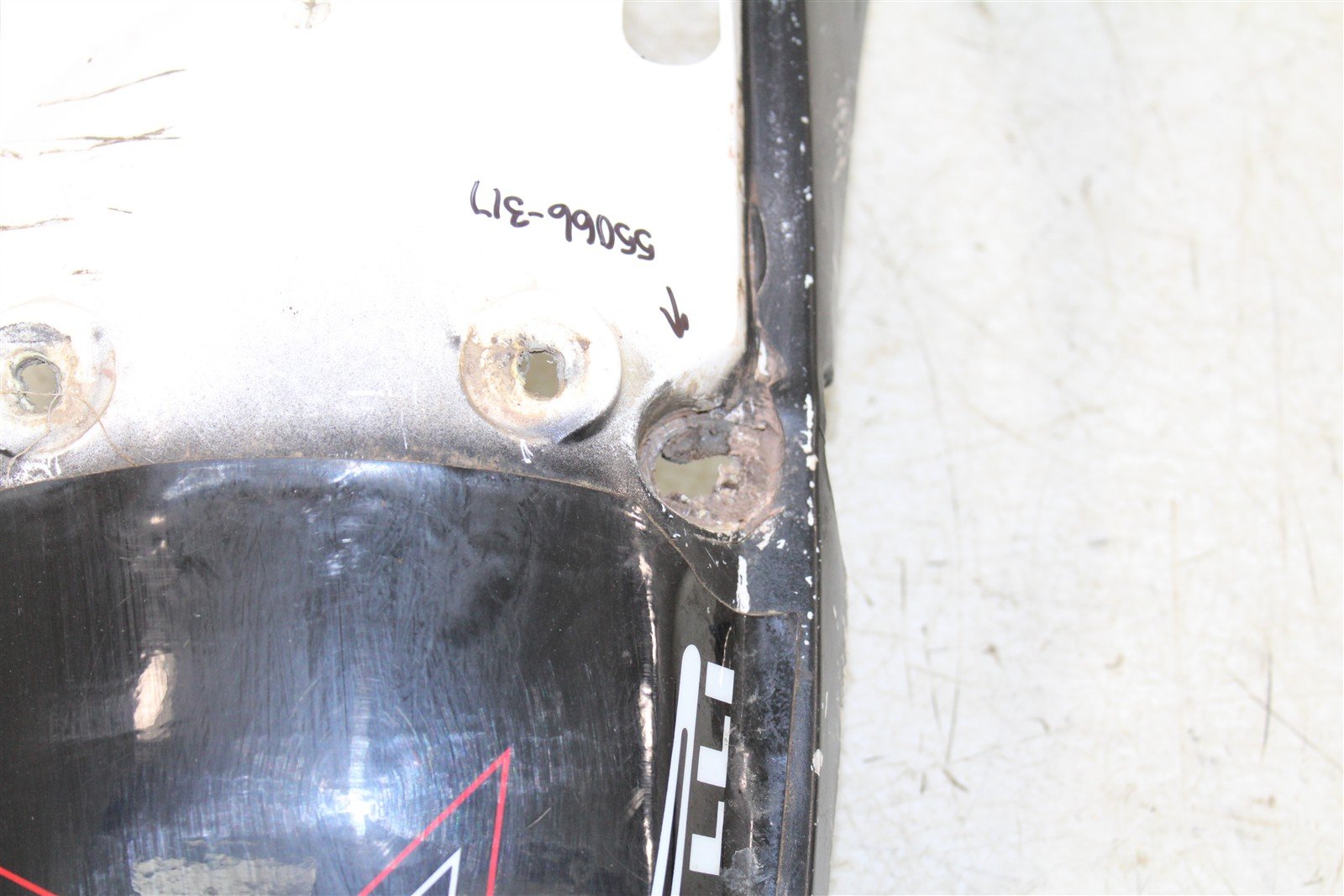 1996 Yamaha PW 80 Front Rear Fenders Plastics 55066