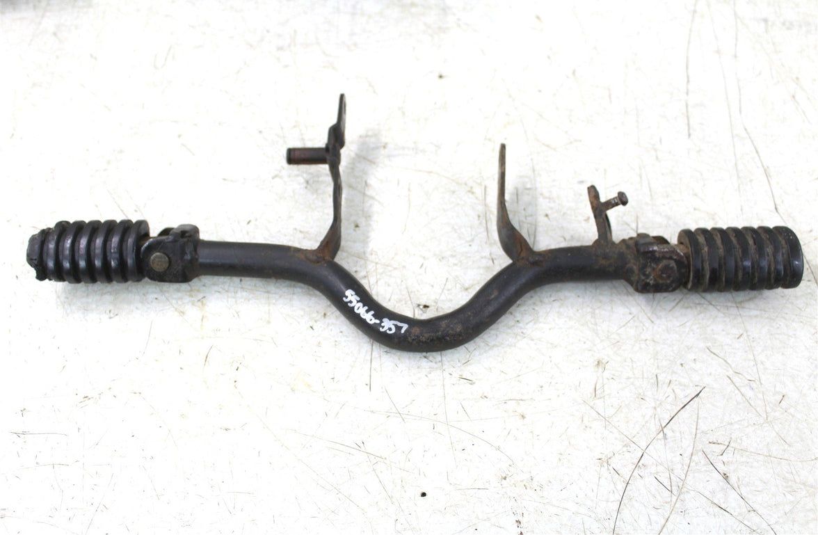 1996 Yamaha PW 80 Foot Pegs Set Hardware Springs Rests 55066