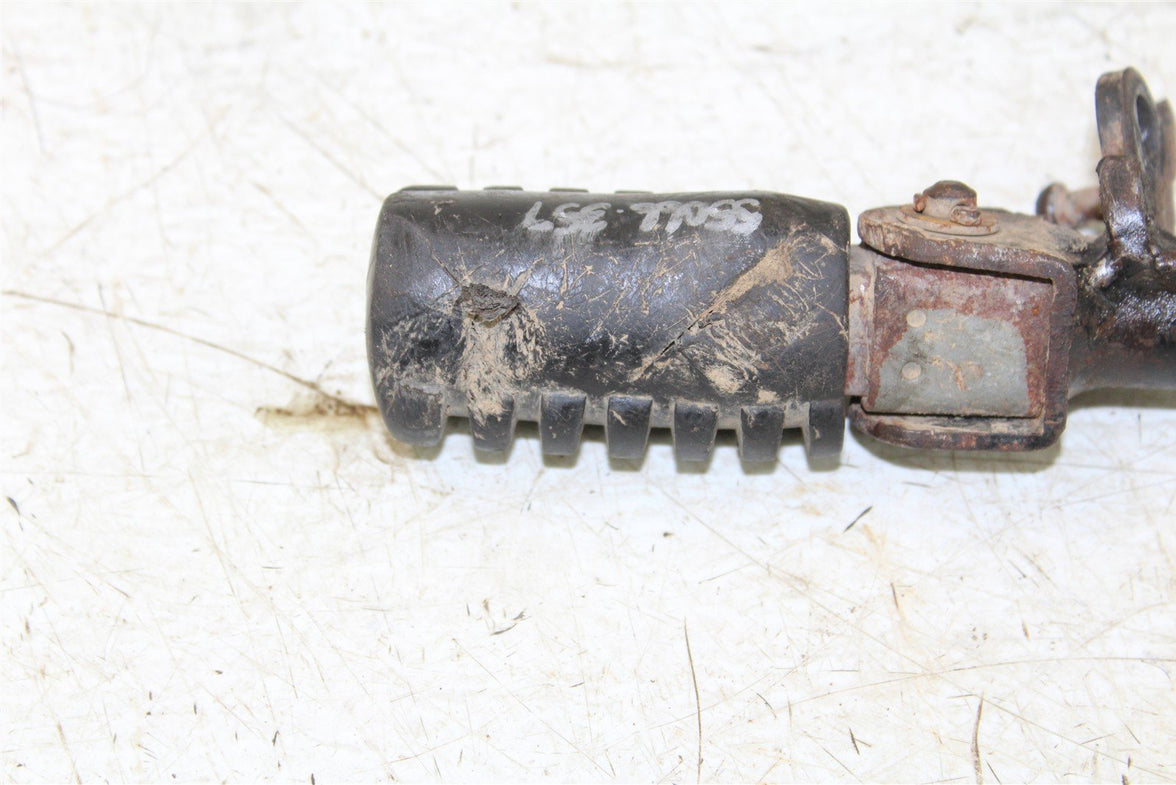 1996 Yamaha PW 80 Foot Pegs Set Hardware Springs Rests 55066