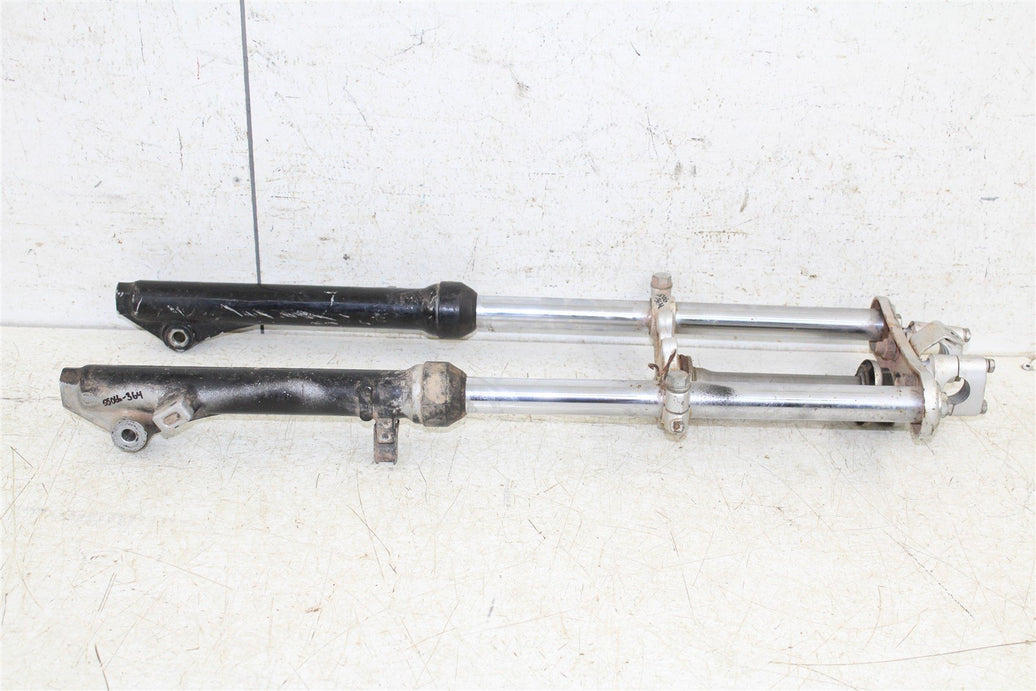 1996 Yamaha PW 80 Fork Tubes Front Suspension Triple Clamps 55066
