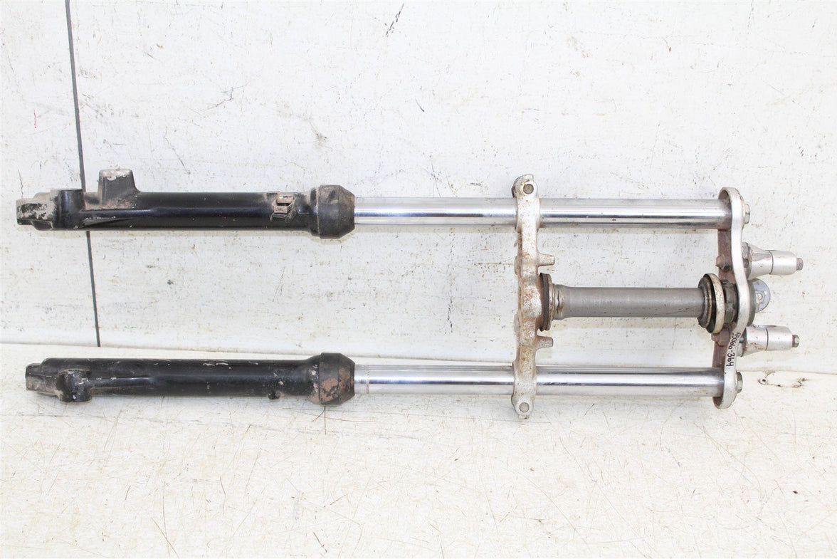 1996 Yamaha PW 80 Fork Tubes Front Suspension Triple Clamps 55066