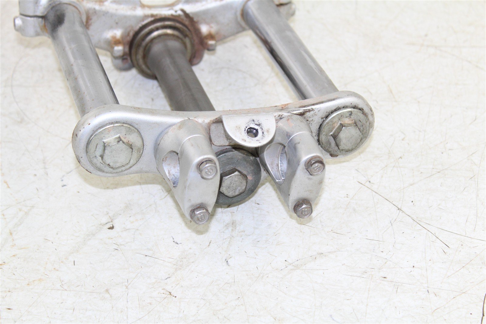 1996 Yamaha PW 80 Fork Tubes Front Suspension Triple Clamps 55066