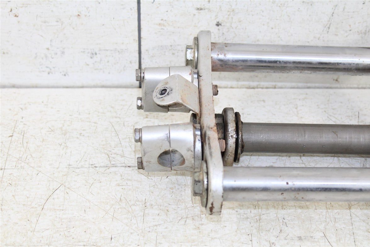 1996 Yamaha PW 80 Fork Tubes Front Suspension Triple Clamps 55066