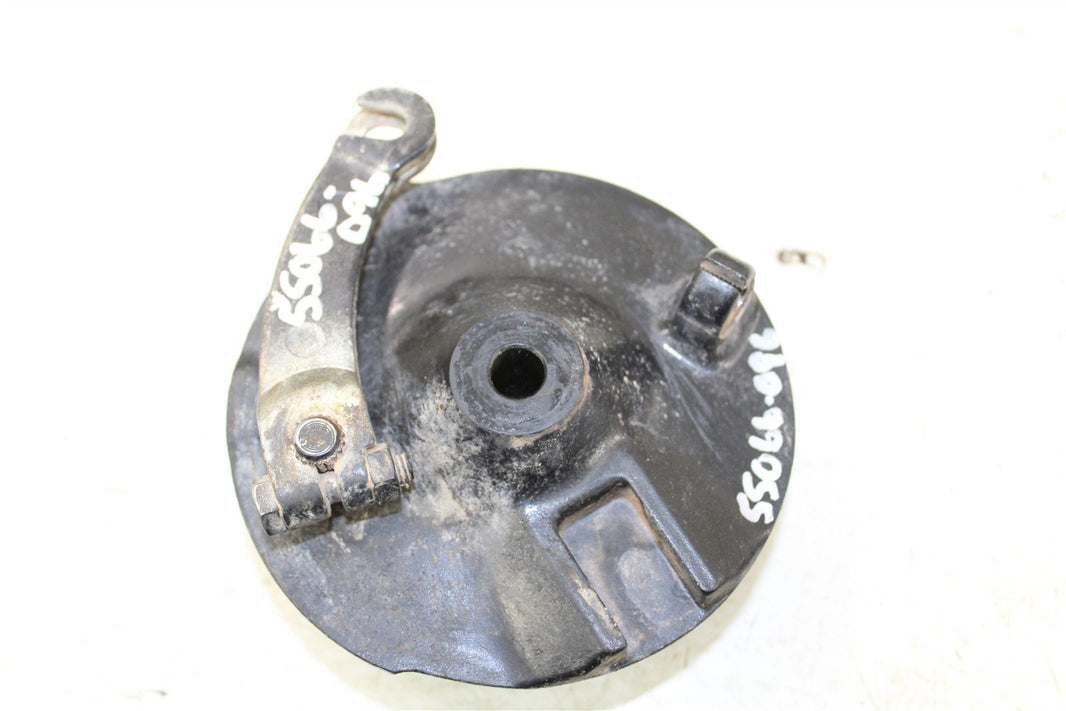 1996 Yamaha PW 80 Front Brake Drum Plate Panel Shoes Mount 55066