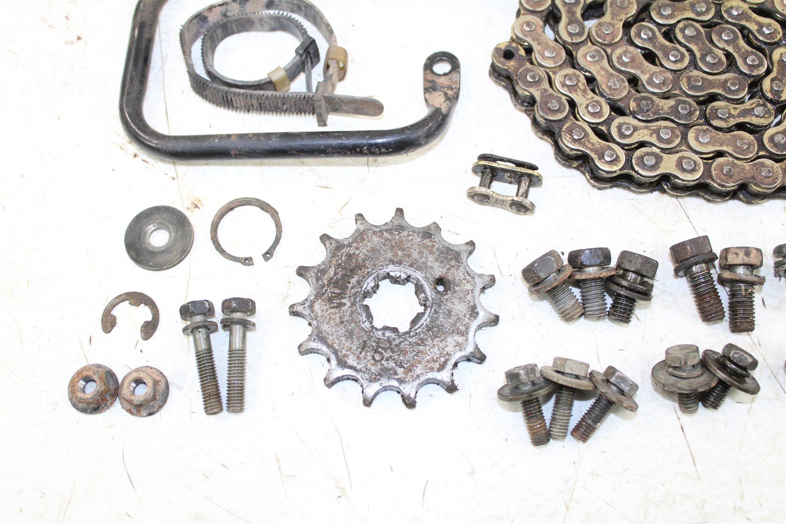 1996 Yamaha PW 80 Chassis Bolt Kit Hardware Chain Mount Bracket Sprocket 55066
