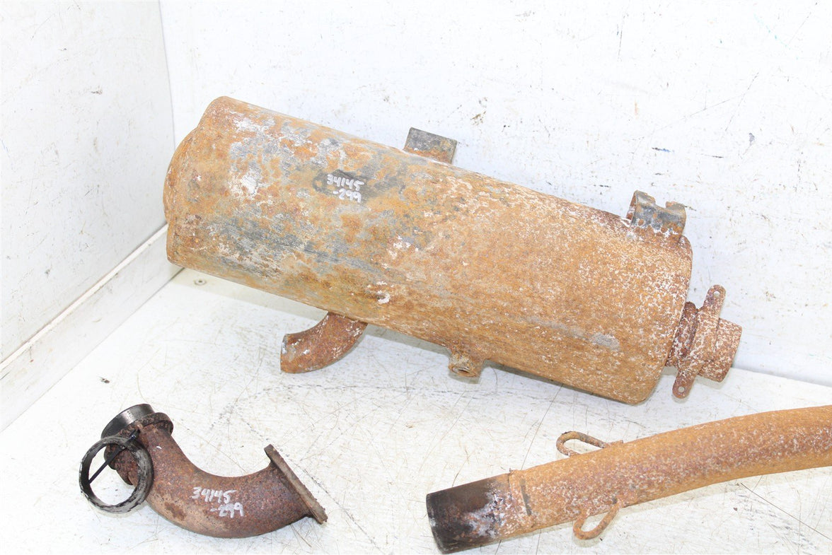 1996 Polaris Sportsman 500 4x4 Exhaust Head Pipe Silencer Muffler 34145