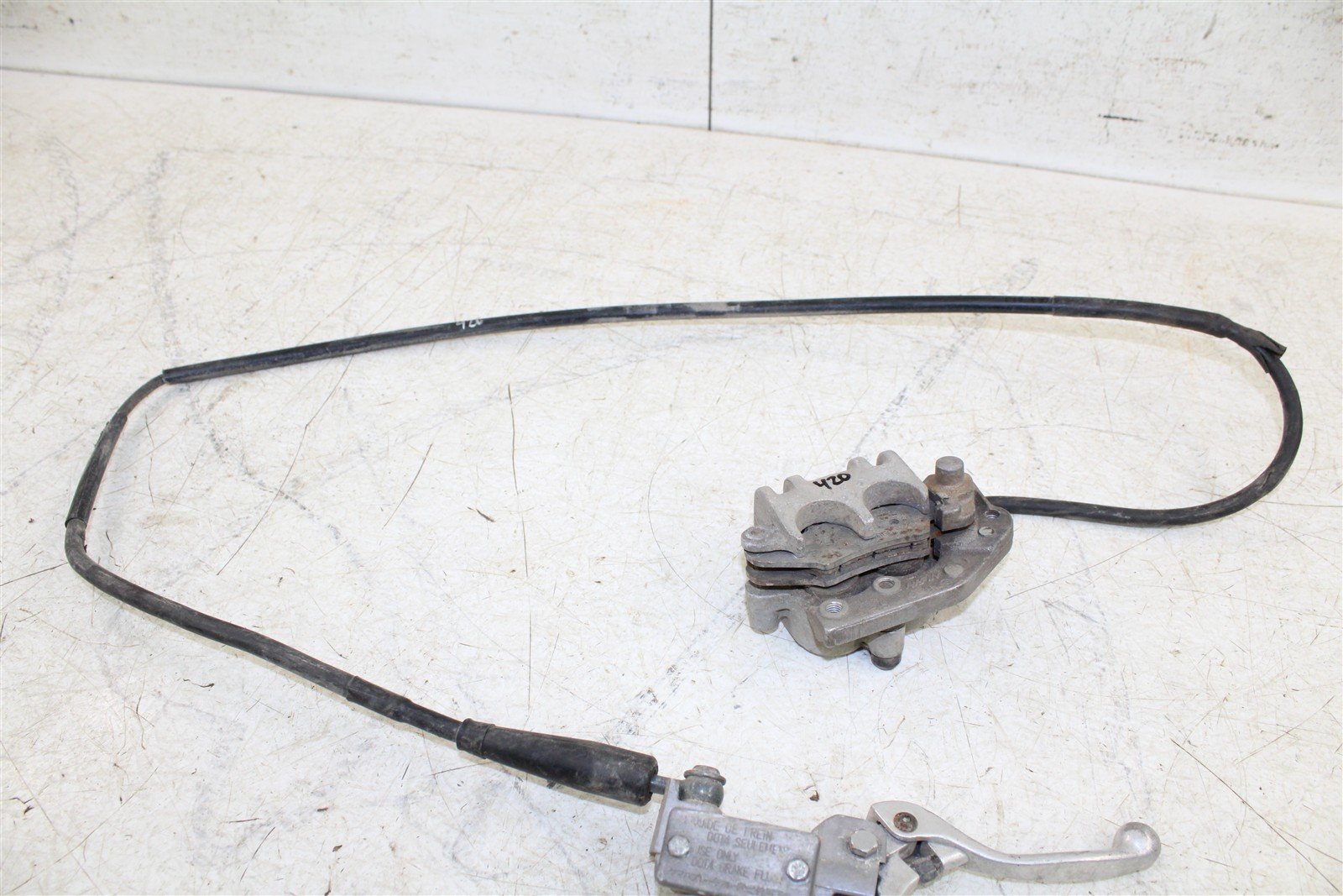 2001 Yamaha YZ 125 Front Brake Caliper Lever Hose Master Cylinder 420