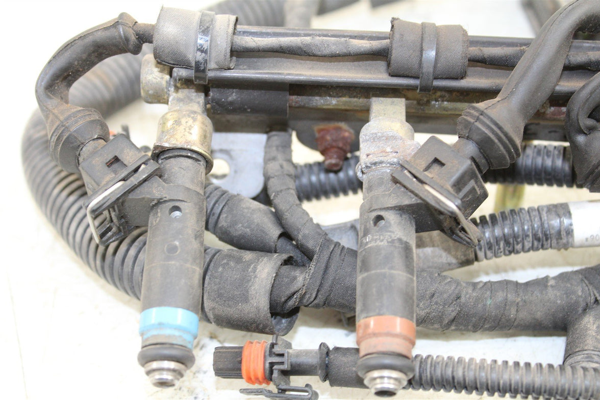 2006 Ski Doo MXZ 1000 Fuel Rail w/ Injectors & Harness 40002