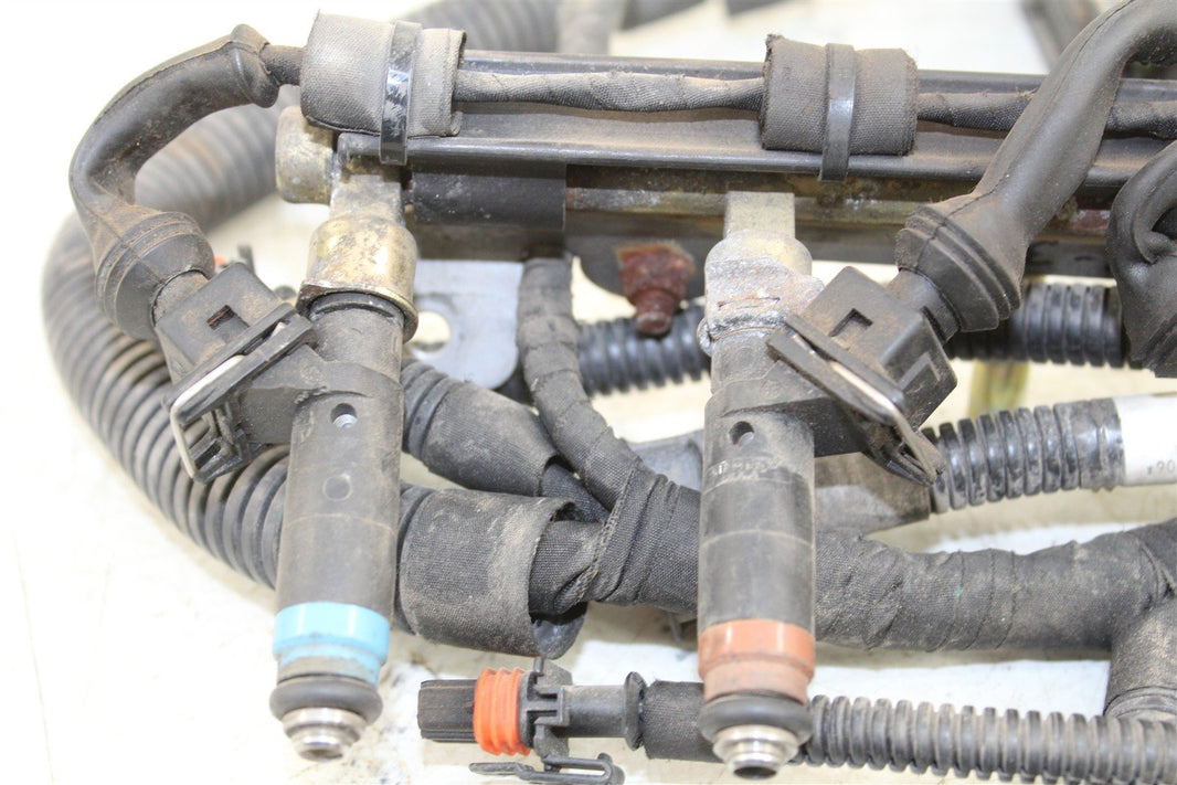 2006 Ski Doo MXZ 1000 Fuel Rail w/ Injectors & Harness 40002