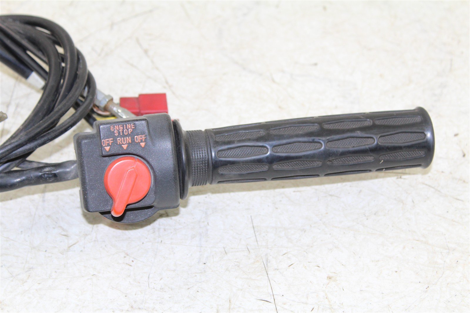 1983 Honda Goldwing Interstate GL 1100 Throttle Housing w/ Cables R Switch 15076