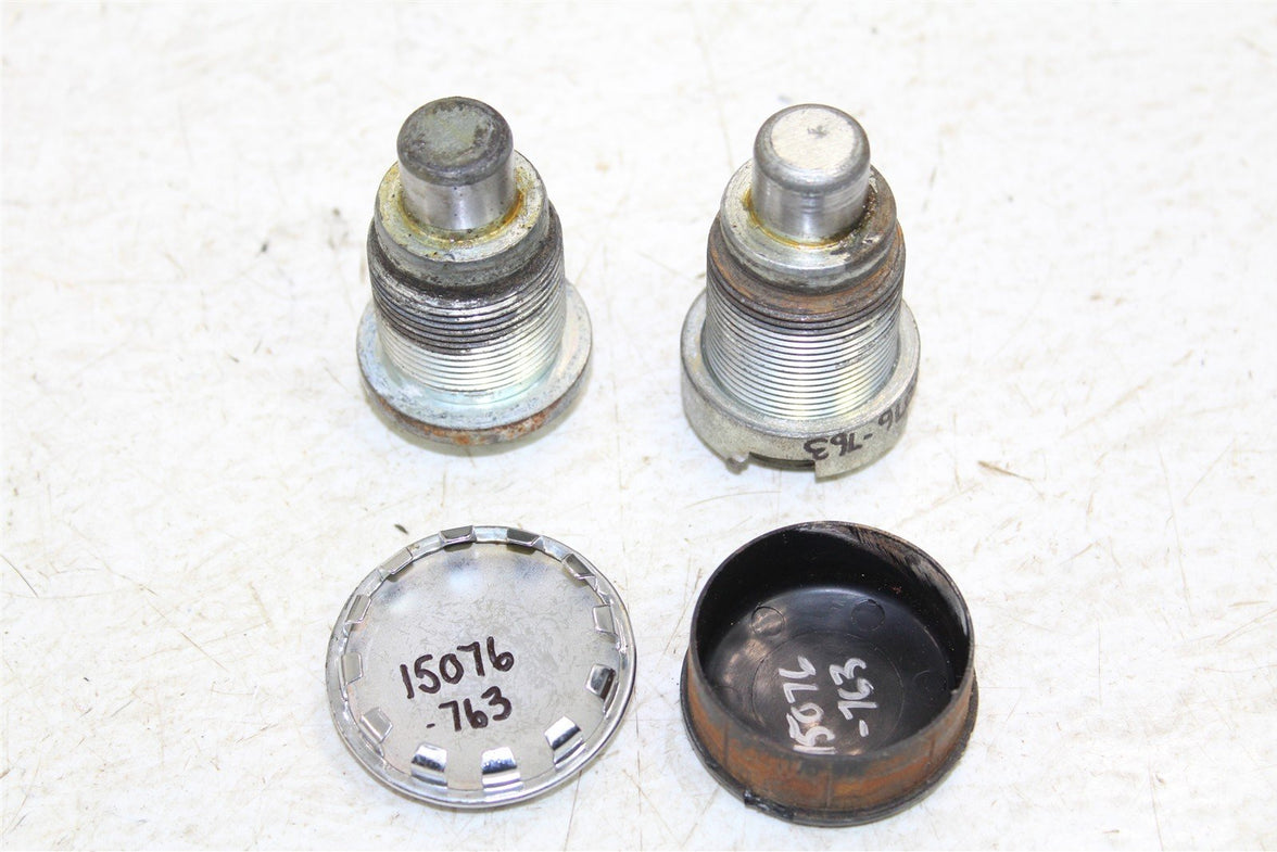1983 Honda Goldwing Interstate GL 1100 Swingarm Bolts Nut w/ Dust Caps 15076