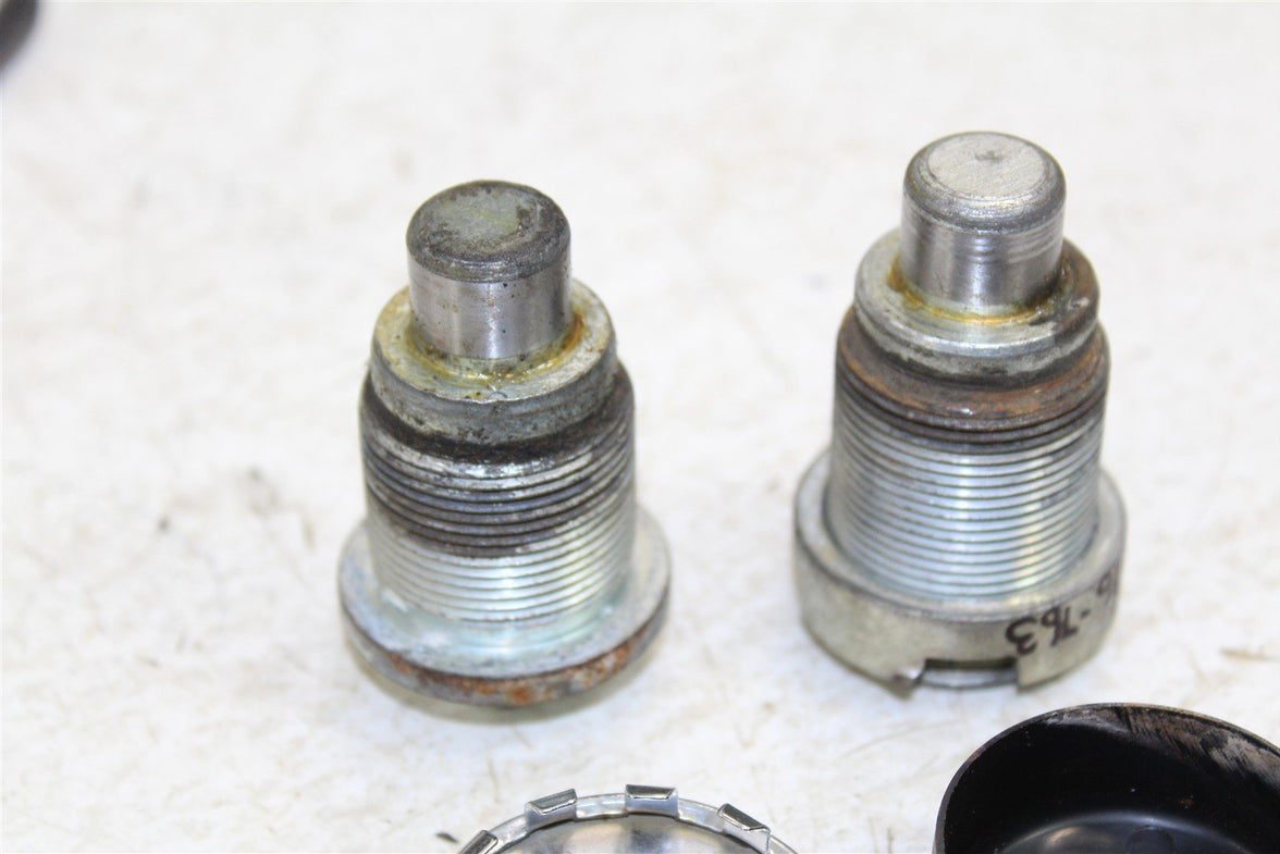 1983 Honda Goldwing Interstate GL 1100 Swingarm Bolts Nut w/ Dust Caps 15076