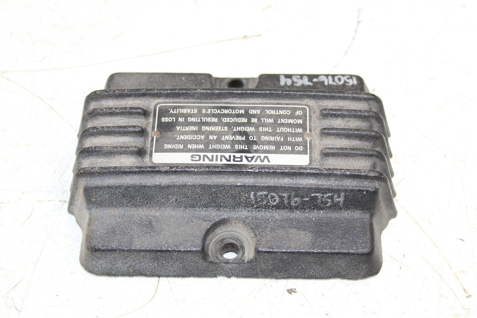 1983 Honda Goldwing Interstate GL 1100 Steering Inertia Weight Stabilizer 15076