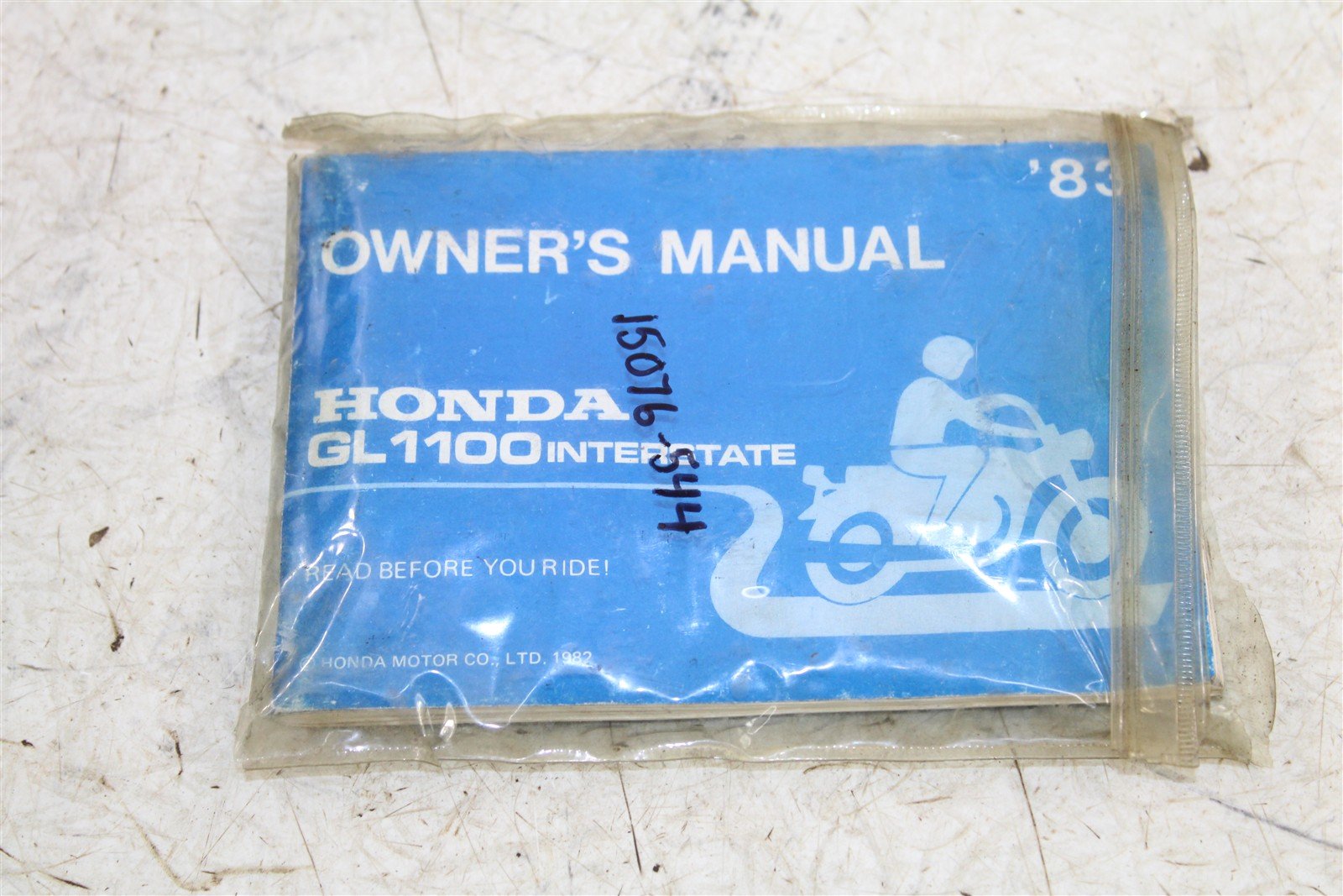 1983 Honda Goldwing Interstate GL 1100 Owners Manual 15076